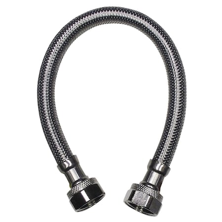 B & K 1/2 in x 1/2 in Compression x 48 in Braided Stainless Steel Faucet Connector  496-067